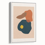 Boho Abstract Wall Art | Eclectic Bohemian Canvas | Earthy Tones