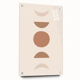 Boho Minimalist Wall Art | Earthy Geometric Canvas | Neutral Tones