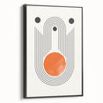 Boho Geometric Wall Art | Bold Abstract Canvas | Modern Minimalist Design