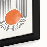 Boho Geometric Wall Art | Bold Abstract Canvas | Modern Minimalist Design