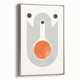 Boho Geometric Wall Art | Bold Abstract Canvas | Modern Minimalist Design
