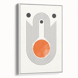 Boho Geometric Wall Art | Bold Abstract Canvas | Modern Minimalist Design
