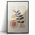 Abstract Boho Wall Art | Earthy Tone Canvas | Geometric Nature Design
