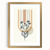 Bohemian Wall Art - Nature-Inspired Boho Decor Canvas for Modern Homes
