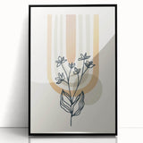 Bohemian Wall Art - Nature-Inspired Boho Decor Canvas for Modern Homes