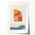Bohemian Wall Art - Sunset-Inspired Boho Decor Canvas for Serene Spaces