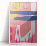 Bohemian Wall Art - Bold Eclectic Boho Decor Canvas for Vibrant Spaces