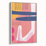 Bohemian Wall Art - Bold Eclectic Boho Decor Canvas for Vibrant Spaces