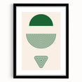 Bohemian Wall Art | Artistic Boho Decor Canvas | Eclectic Green Print