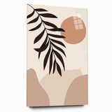 Bohemian Wall Art | Eclectic Boho Decor Canvas | Natural Earthy Print