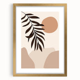 Bohemian Wall Art | Eclectic Boho Decor Canvas | Natural Earthy Print