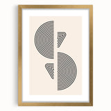 Bohemian Wall Art | Eclectic Boho Chic Decor | Minimalist Black Print