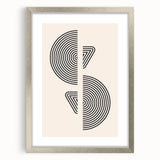 Bohemian Wall Art | Eclectic Boho Chic Decor | Minimalist Black Print