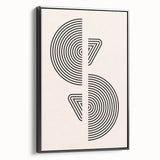 Bohemian Wall Art | Eclectic Boho Chic Decor | Minimalist Black Print