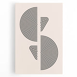 Bohemian Wall Art | Eclectic Boho Chic Decor | Minimalist Black Print
