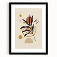 Bohemian Wall Art | Eclectic Boho Decor Canvas | Abstract Nature-Inspired Design