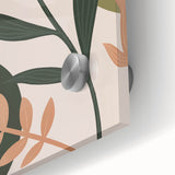 Bohemian Wall Art | Eclectic Boho Decor Canvas | Nature-Inspired Botanical Design