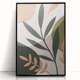 Bohemian Wall Art | Eclectic Boho Decor Canvas | Nature-Inspired Botanical Design