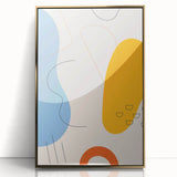 Bohemian Wall Art | Eclectic Boho Decor Canvas | Vibrant Abstract Design