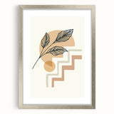 Boho Chic Wall Hanging – Minimalist Bohemian Art Print for Eclectic Decor