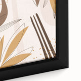 Bohemian Wall Art | Earthy Boho Decor Canvas | Eclectic Artistic Print