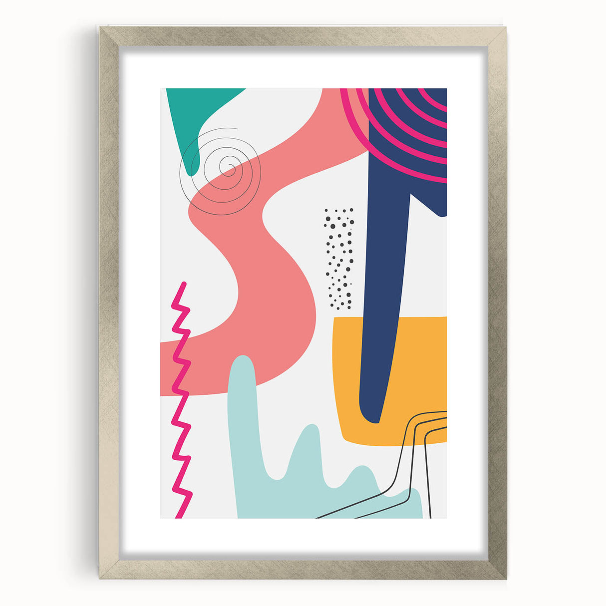 Vibrant Bohemian Wall Art | Eclectic Boho Decor Canvas | Artistic Print