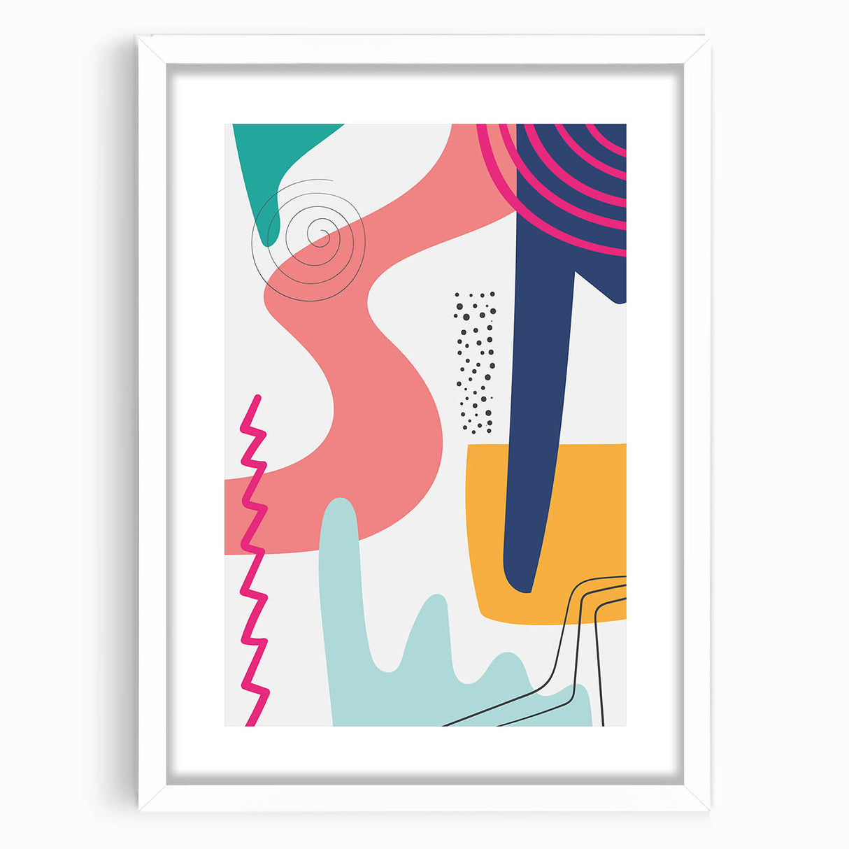 Vibrant Bohemian Wall Art | Eclectic Boho Decor Canvas | Artistic Print