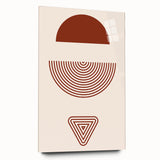 Minimalist Bohemian Wall Art | Modern Boho Decor Canvas | Artistic Print