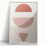 Minimalist Bohemian Wall Art | Modern Boho Decor Canvas | Artistic Print