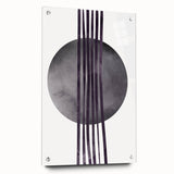 Modern Boho Wall Art | Dark Eclectic Boho Decor Canvas | Artistic Print