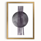 Modern Boho Wall Art | Dark Eclectic Boho Decor Canvas | Artistic Print