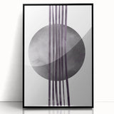 Modern Boho Wall Art | Dark Eclectic Boho Decor Canvas | Artistic Print