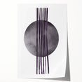 Modern Boho Wall Art | Dark Eclectic Boho Decor Canvas | Artistic Print