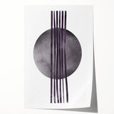 Modern Boho Wall Art | Dark Eclectic Boho Decor Canvas | Artistic Print