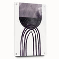 Minimalist Boho Wall Art | Dark Eclectic Boho Decor Canvas | Modern Print