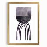 Minimalist Boho Wall Art | Dark Eclectic Boho Decor Canvas | Modern Print