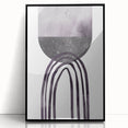 Minimalist Boho Wall Art | Dark Eclectic Boho Decor Canvas | Modern Print
