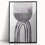 Minimalist Boho Wall Art | Dark Eclectic Boho Decor Canvas | Modern Print