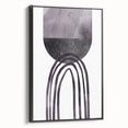Minimalist Boho Wall Art | Dark Eclectic Boho Decor Canvas | Modern Print
