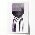 Minimalist Boho Wall Art | Dark Eclectic Boho Decor Canvas | Modern Print