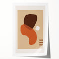 Abstract Bohemian Wall Art | Warm Boho Decor Canvas | Artistic Print