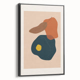 Abstract Boho Wall Art | Earthy Bohemian Decor Canvas | Artistic Print