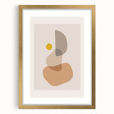 Neutral Boho Wall Art | Modern Bohemian Decor Canvas | Artistic Print