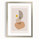 Neutral Boho Wall Art | Modern Bohemian Decor Canvas | Artistic Print