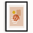Abstract Boho Wall Art | Earthy Bohemian Decor Canvas | Artistic Print