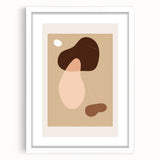 Minimalist Boho Wall Art | Earthy Bohemian Decor Canvas | Artistic Print