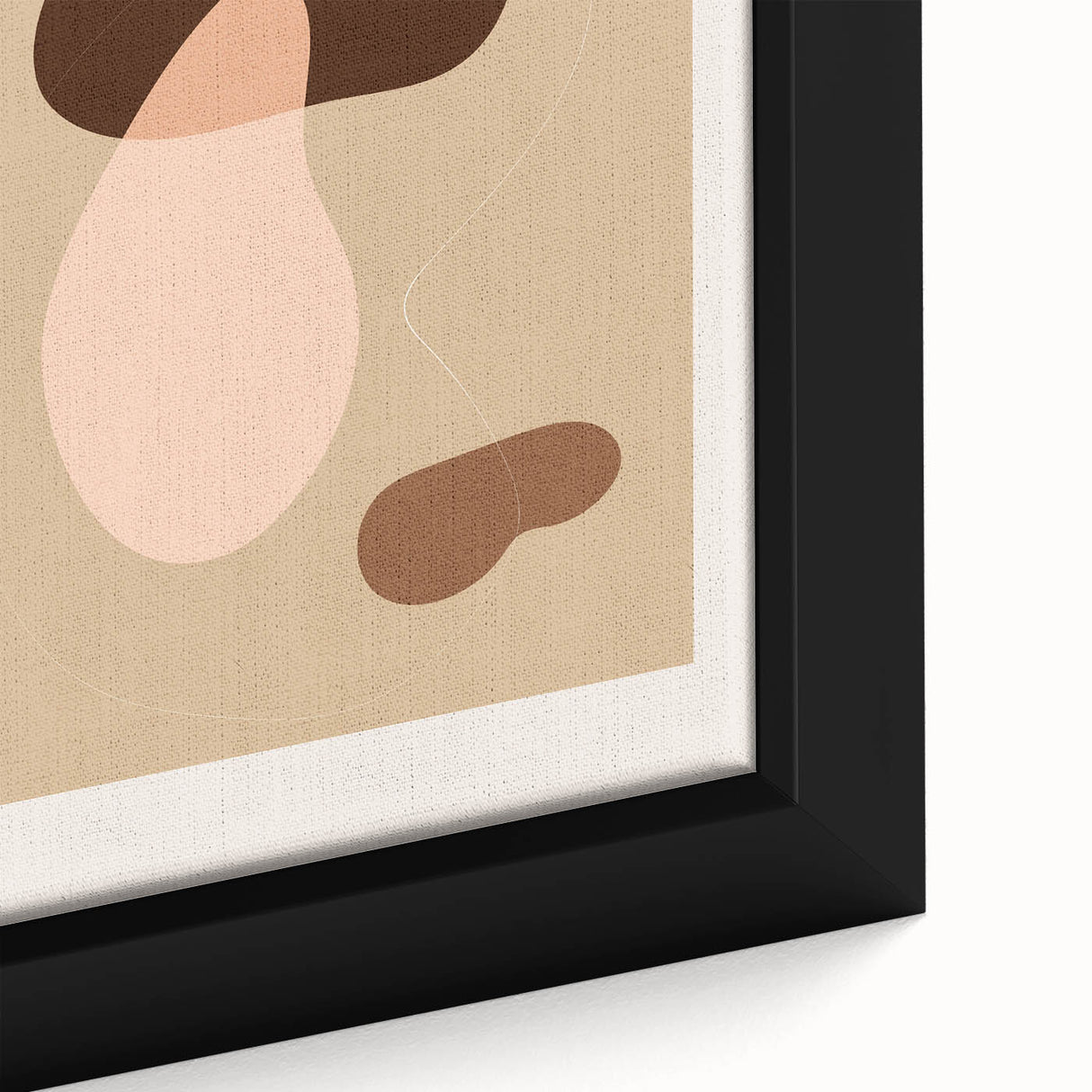 Minimalist Boho Wall Art | Earthy Bohemian Decor Canvas | Artistic Print