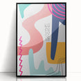 Vibrant Boho Wall Art | Eclectic Bohemian Decor Canvas | Artistic Print