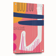 Vibrant Boho Wall Art | Eclectic Bohemian Decor Canvas | Artistic Print