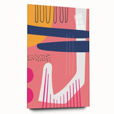 Vibrant Boho Wall Art | Eclectic Bohemian Decor Canvas | Artistic Print